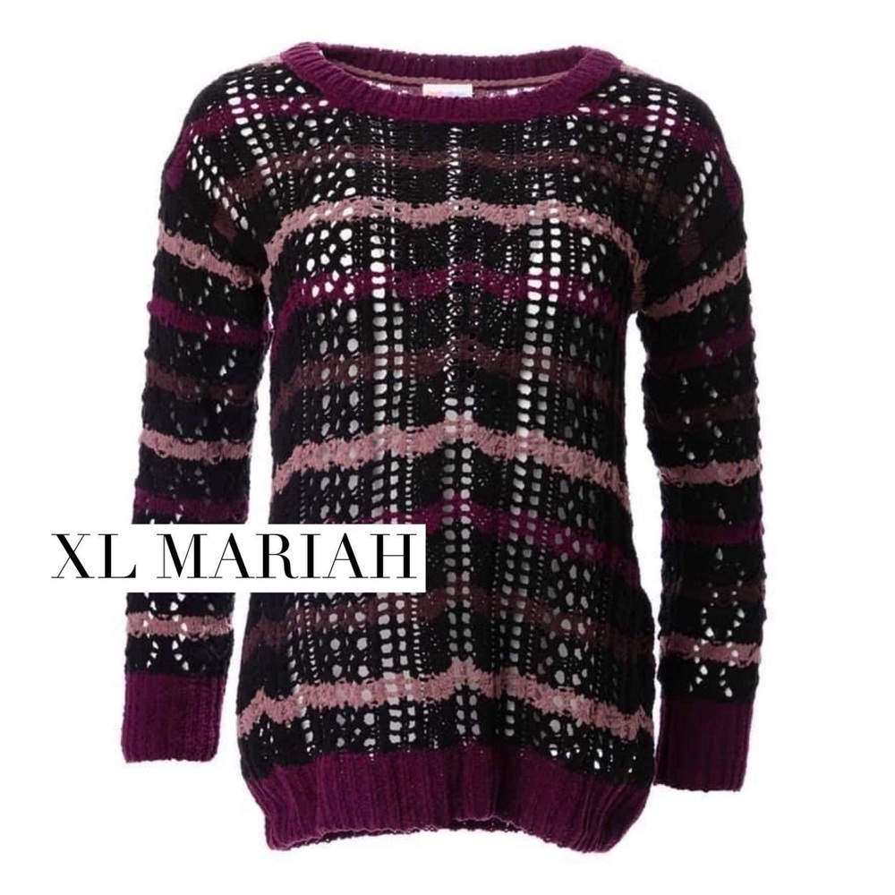 BNWT LuLaRoe XL Chenille Mariah Sweater